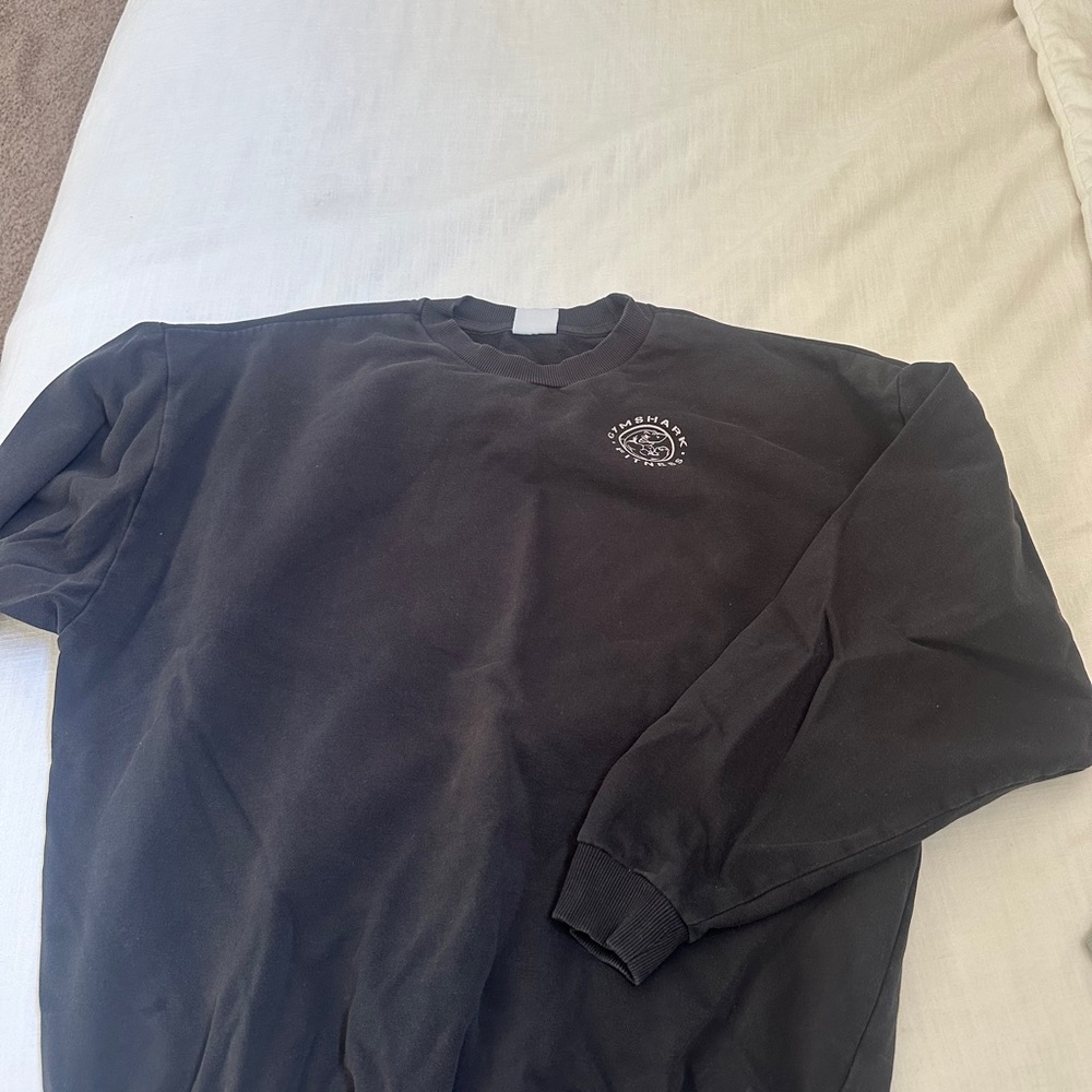 Black vintage gymshark hoodie